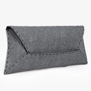 VBH Manila - Silver Glitter - Envelope Clutch